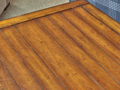 Rustic Barley Twist Cocktail Table