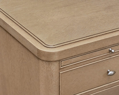 Barbara Barry for Baker Gray Wash Bedside Chest
