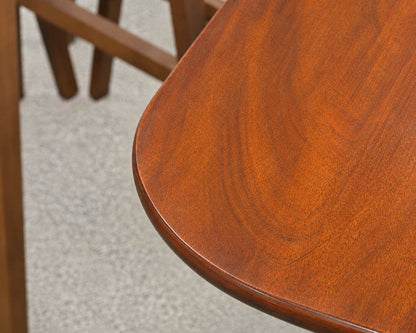 Henkel Harris Solid Mahogany Double Pedestal Dining Tables w/  3 Leaves (16")