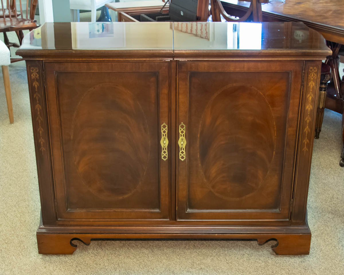 Drexel Mahogany Slide Top Server