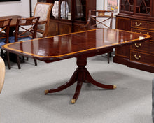 Stuart Swan Traditional Banded Mahogany Dining Table