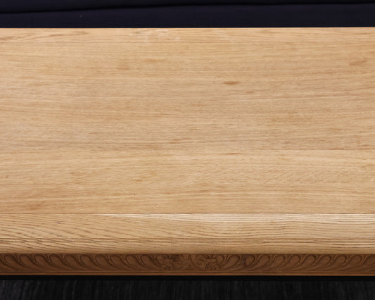 Restoration Hardware Frensh Oak Relief Coffee Table