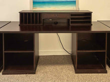 Pottery Barn 'Bedford'  Desk with Cubby Hutch in Espresso Finish