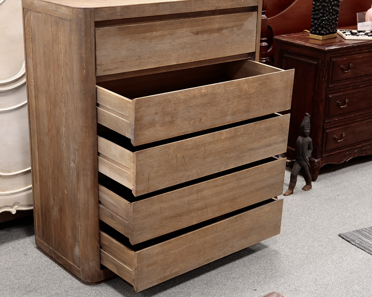 Restoration Hardware Weathered Wood Oak Chest