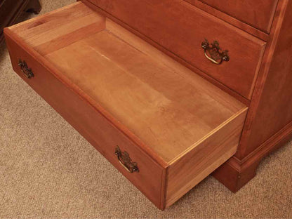 French & Heald Maple 5 Drawer Chest on Chest
