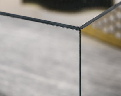 Mirrored Accent Side Table