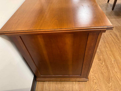 Stanley Office Storage Credenza w/ Filing Cabinets