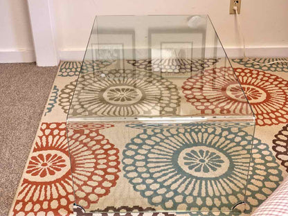 Safavieh Glass Waterfall Coffee Table