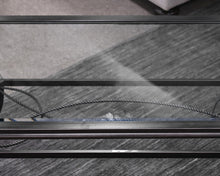 Coffee Table Charcoal and Glass