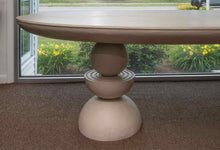 Anthropologie 'Sonali' Grey Washed Finish Double Pedestal Dining Table