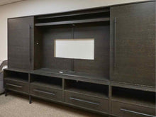 Arhaus Three Piece Media Furniture in Black Wash