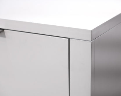7-Drawer White Contemporary Dresser