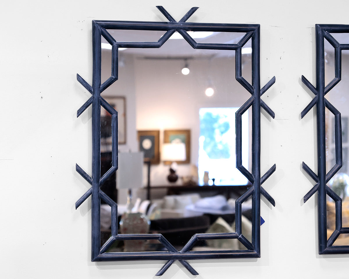Serena & Lily "Lania" Rattan Mirror