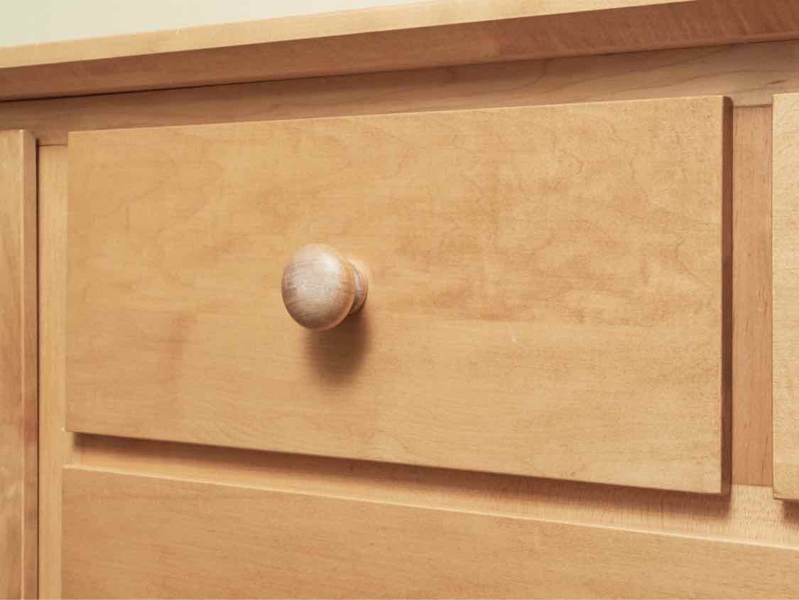 Brown Street Co.Maple Chifforobe  Chest with 6 Drawers & 1 Door
