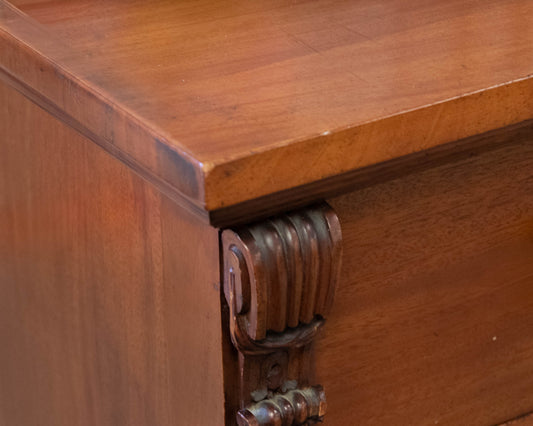Solid Mahogany Huntboard with Ball & Claw feet