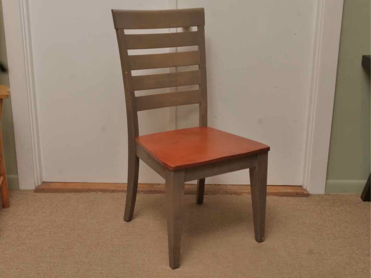 Canadel Slat Back Dining Chair in Pecan Finish