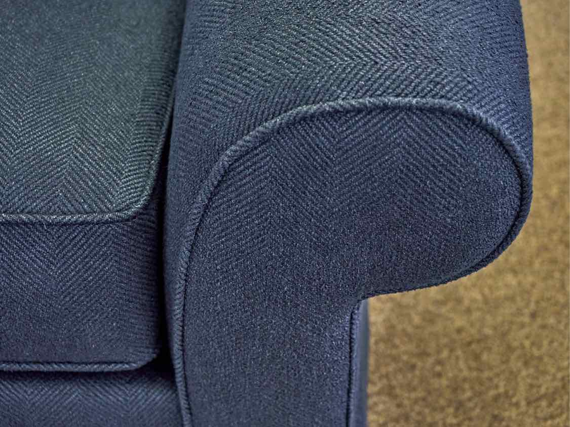 Ethan Allen 'Bennett' Roll Arm Loveseat