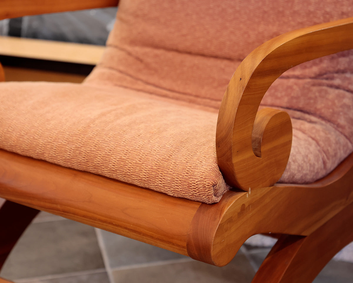 Pompanoosuc Mills Lounge Chair and Ottoman