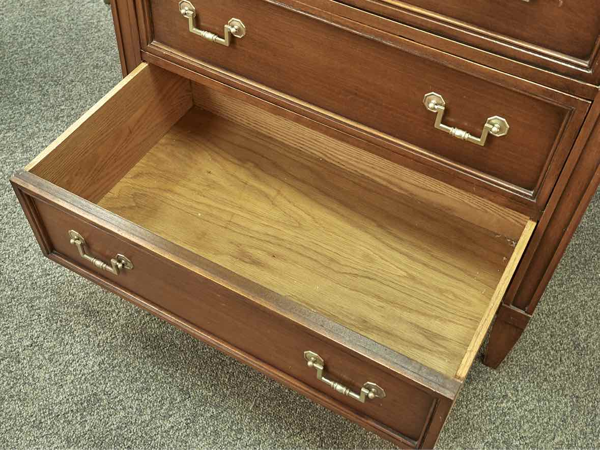 Hollywood Regency Mahogany Accent Chest