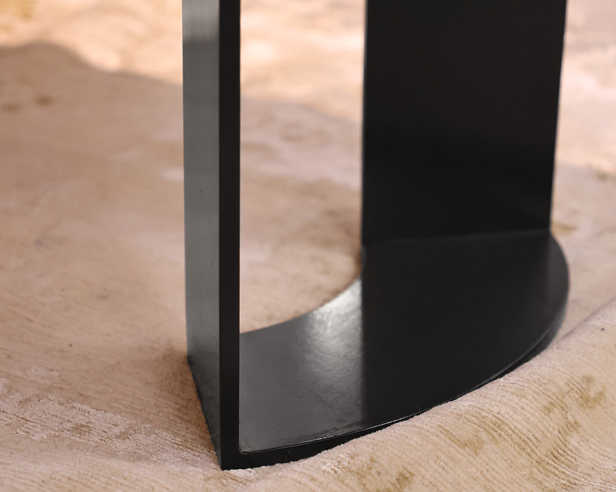 Antoine Proulx Contmporary Dining Table With Metal Legs