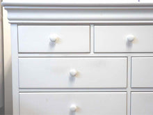 Stanley White Finish 7 Drawer  Dresser