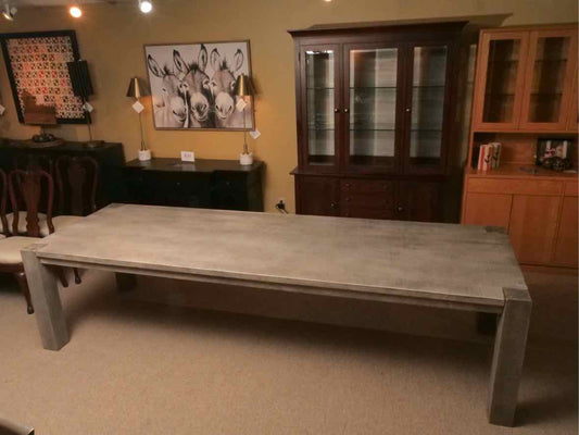 Restoration Hardware  Reclaimed Oak Parsons Dining Table