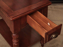 Cherry 1 Drawer & Lower Shelf Side Table