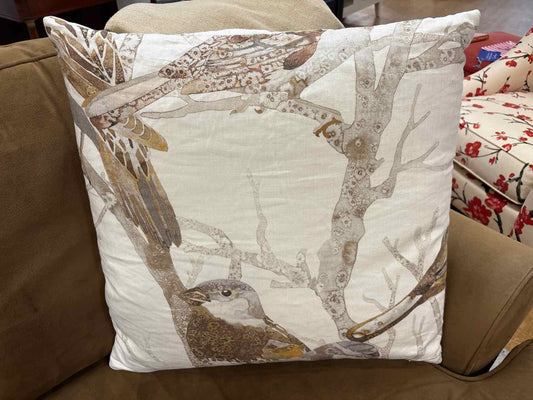 Watercolor Birds Accent Pillows