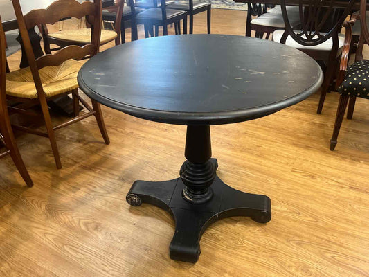 Distressed Empire Pedestal Table