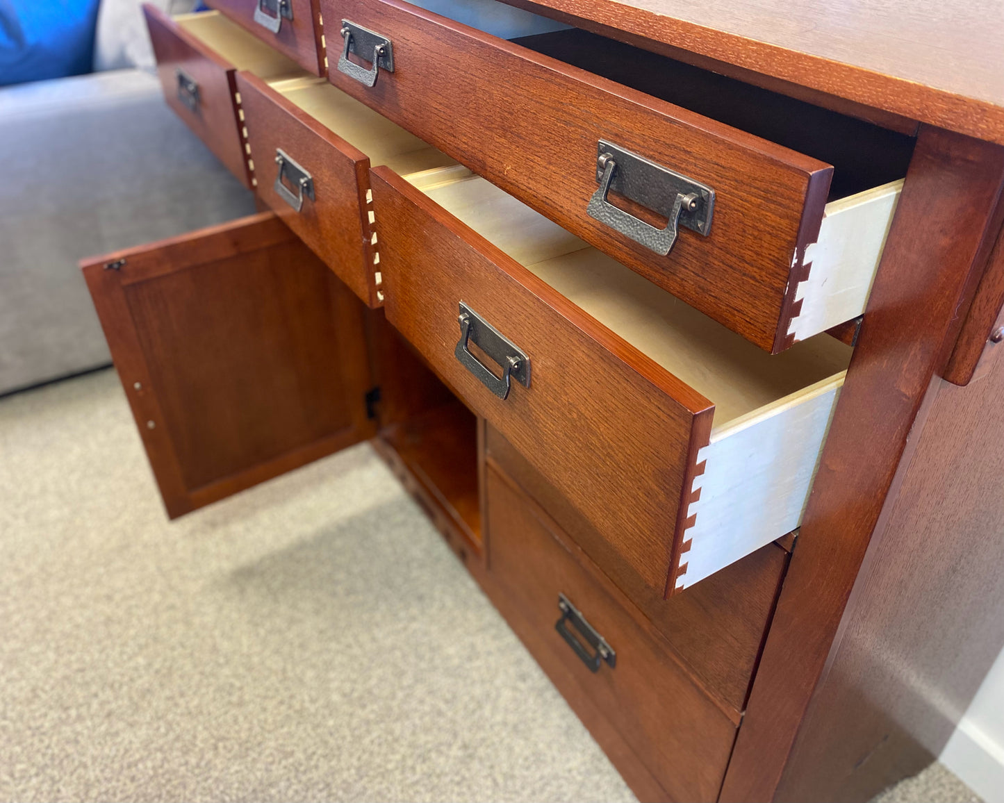 Broyhill Mission Style Cherry Dresser