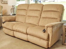 La-Z-Boy 2 Seat Power Recliner  Beige Upholstered  Sofa
