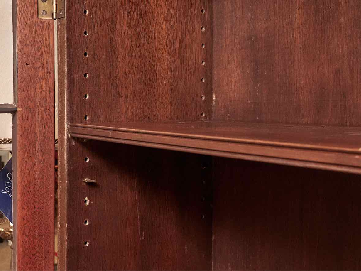 Baker Mahogany 2 Piece  Secretary Desk with Drop Down Desk