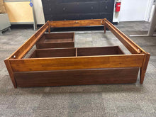 Low-Profile Full Platform Bed w/ Storage