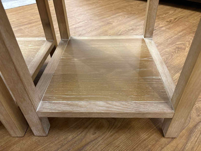 Williams Sonoma for West Elm Pair of 'Brennan' Side Tables