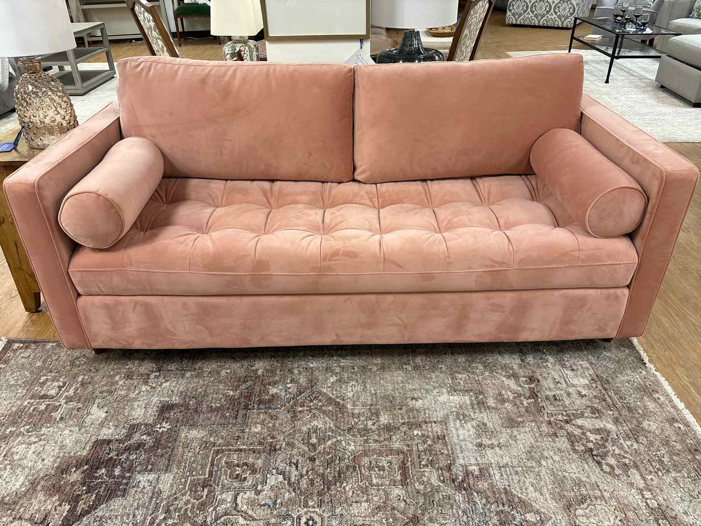 Joybird 'Briar' Queen Sleeper Sofa w/ Bolster Pillows