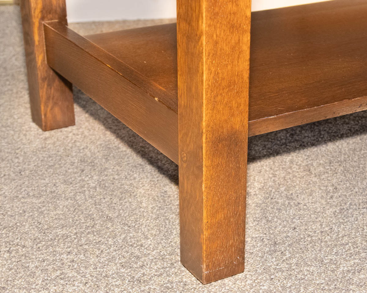 Stickley Mission Oak Sideboard with Paneled Plate Rail