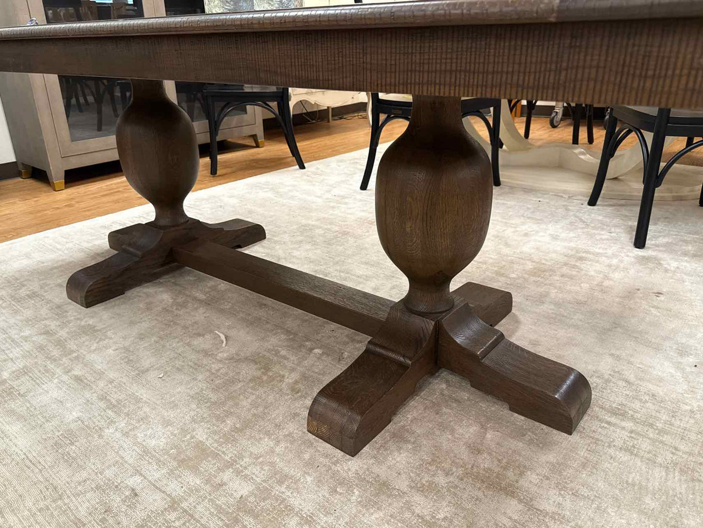 RH Reclaimed Oak Dining Table