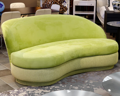 Mint Green Contemporary Lexington Sofa