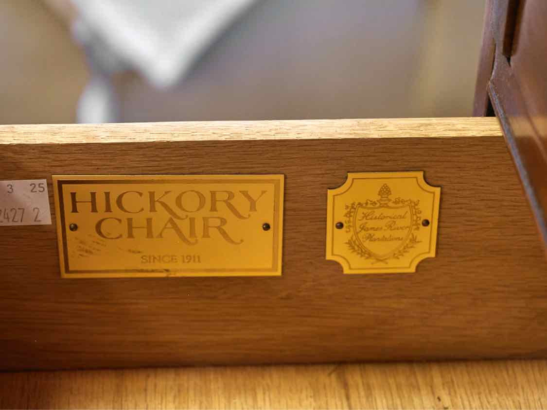 Hickory Chair James River Collection Mahogany Secretary Desk