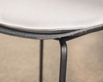 Set of 6 Ligne Roset Ettoriano Charcoal Felt Dining Chairs