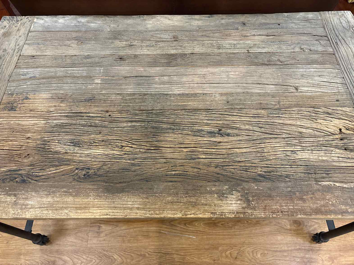 RH 'Flatiron' Industrial Desk