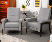 Pair of American Leather Quinton Recliners