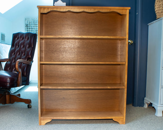 Maple Bookcase with 3 Adjustable Shelves