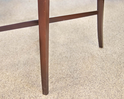 Pair of Mahogany Side Table W/ Pierced Gallery Edges