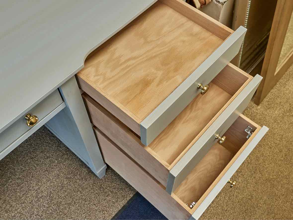 "Monaco" 66" Executive Desk with 5 Drawers & 2 File Drawers
