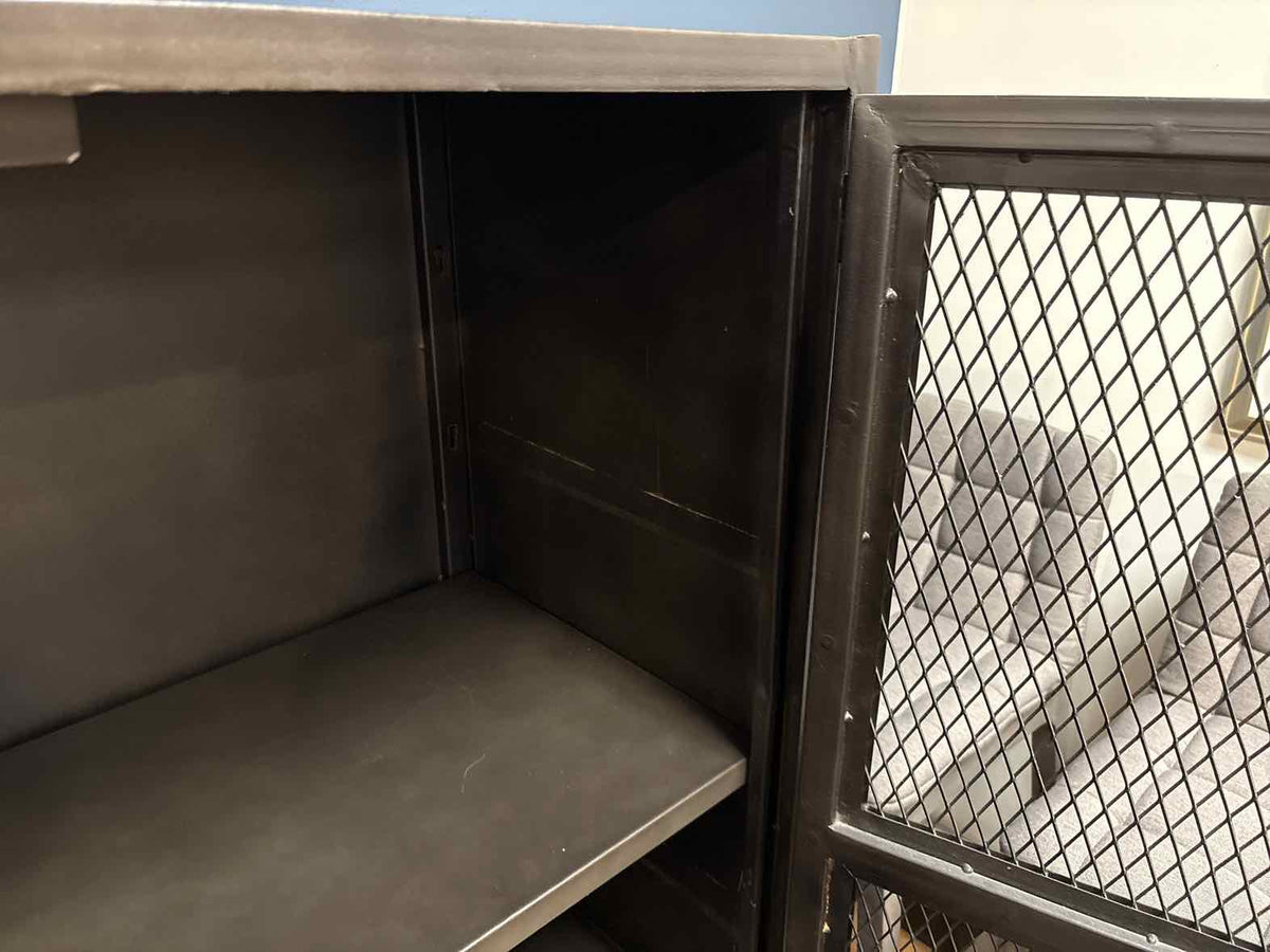 RH Vintage Industrial Steel Cabinet
