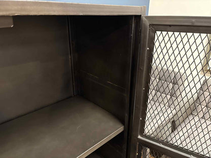 RH Vintage Industrial Steel Cabinet
