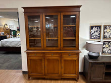 Cherry 3-Door Hutch