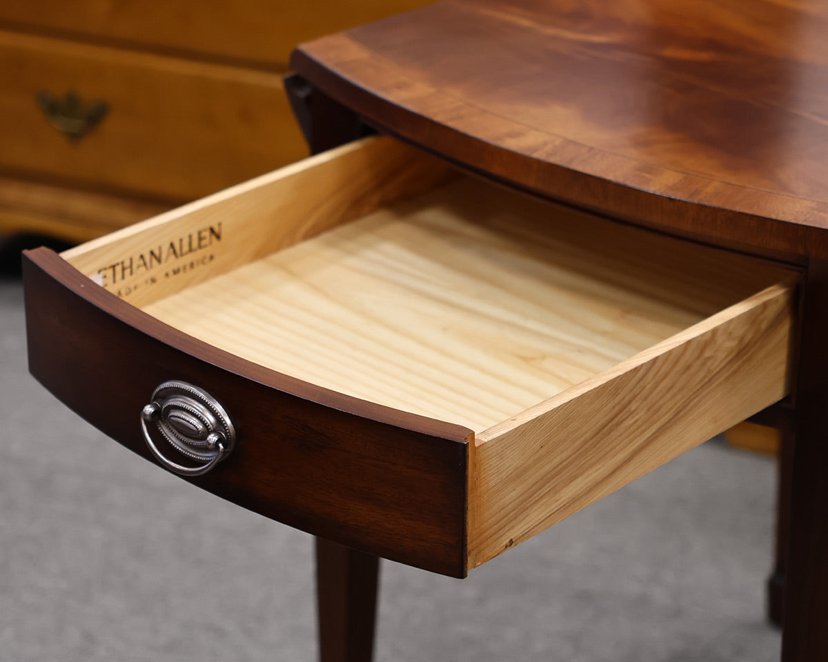 Pair of Ethan Allen Drop Leaf Side Tables