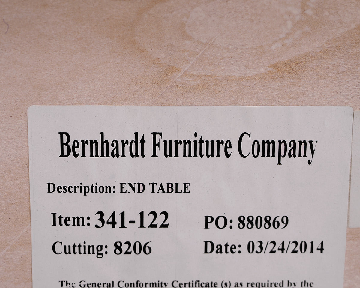 Bernhardt Salon Shagreen Wrapped Tray Accent Table